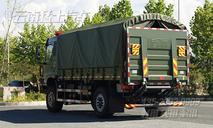 四驅越野保障車,升降尾板運輸車,液壓尾板車,東風運兵車